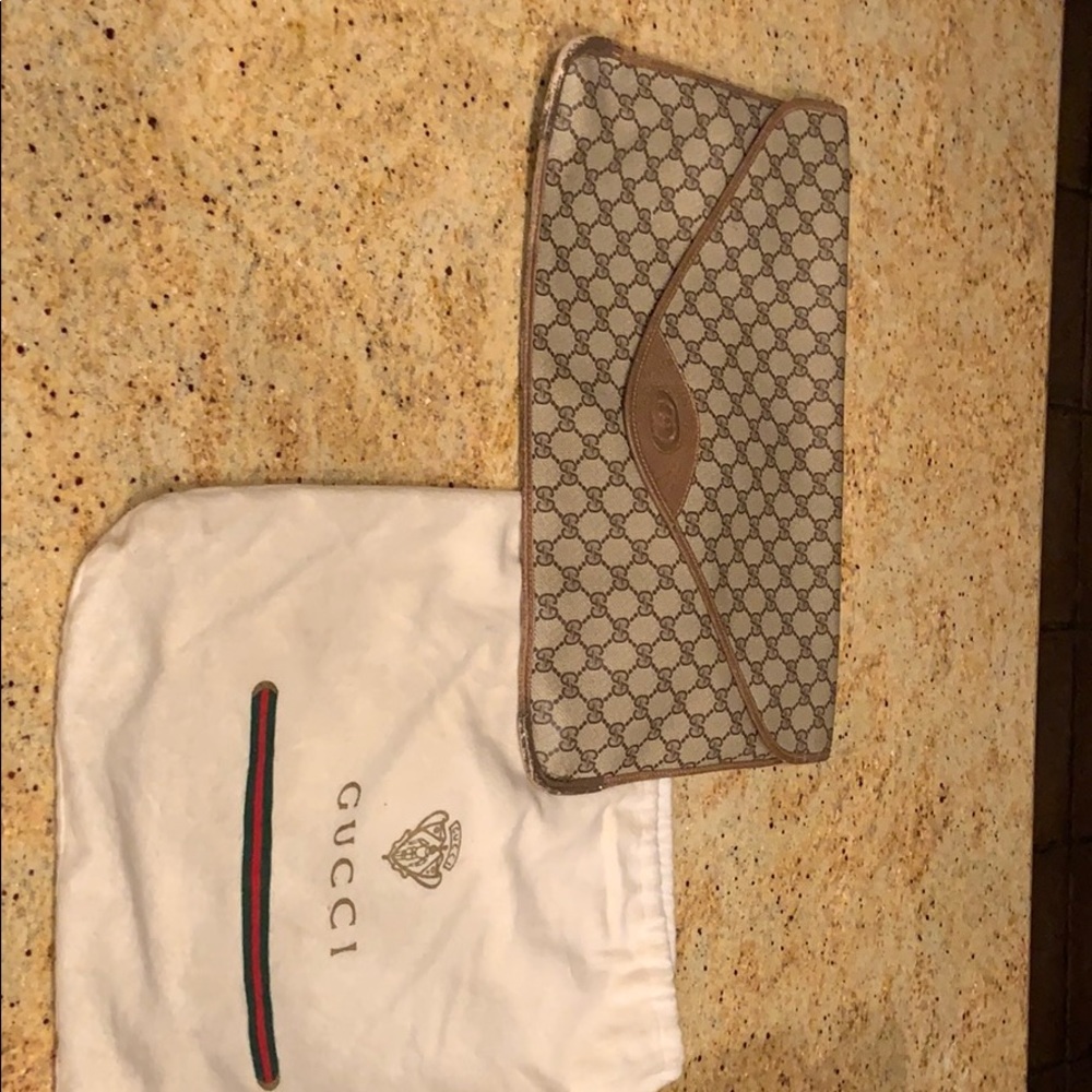 Gucci large clutch